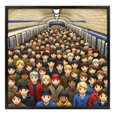 London underground sticker