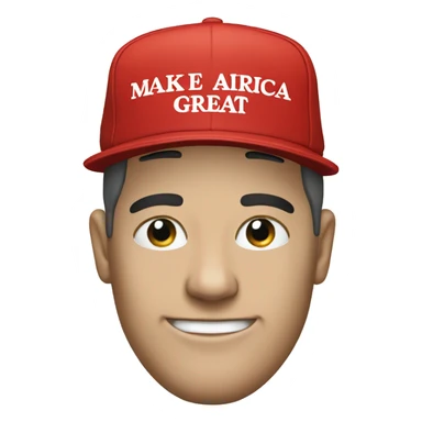 Make America great again hat sticker