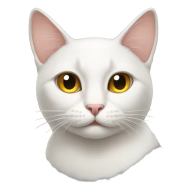 Cat giving a side eye sticker