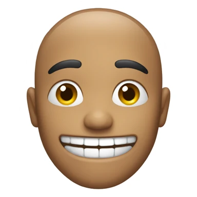 Smiling Face With Eyebrows  sticker