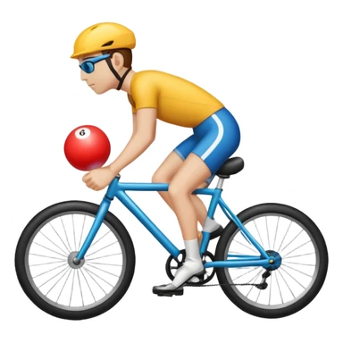 🎱🚴‍♂️ sticker