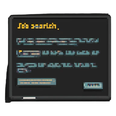 job search requirements section sticker
