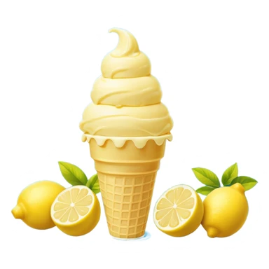 Italian seaside lemon ice cream, Blue white stripes, overflowing lemons, clear blue sky and ocean
Travel photography style, vivid, joyful summer mo sticker