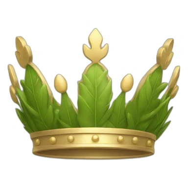 laurel crown sticker