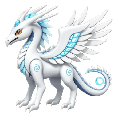 Meloetta-Reshiram-Dialga-Pokémon-Fakémon-fusion-hybrid-creature sticker