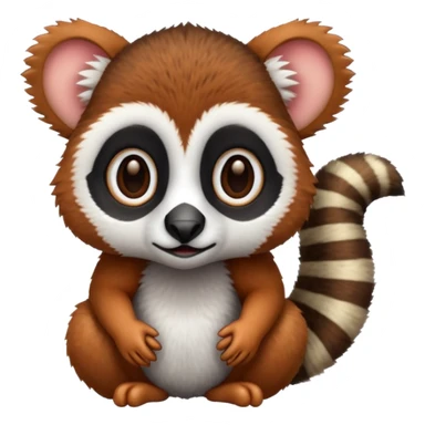 lemur sticker