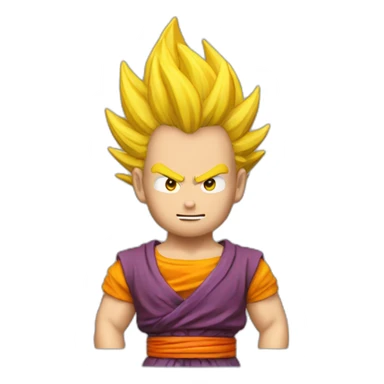 peppo super saiyajin 3 sticker