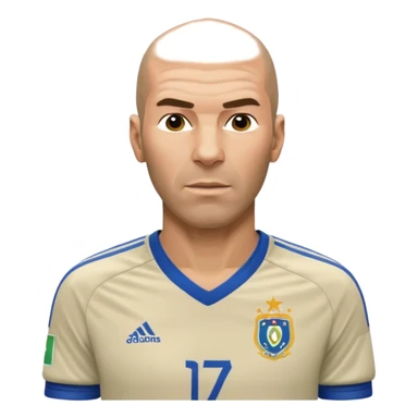 Zinedine zidane 2006 world cup final sticker