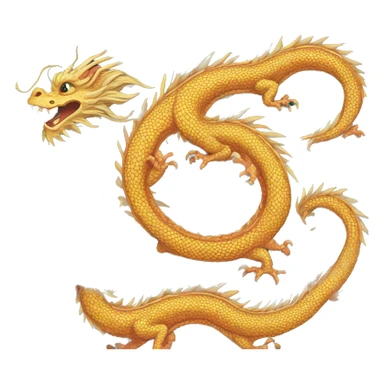 Eastern dragon intricate patterns  sticker