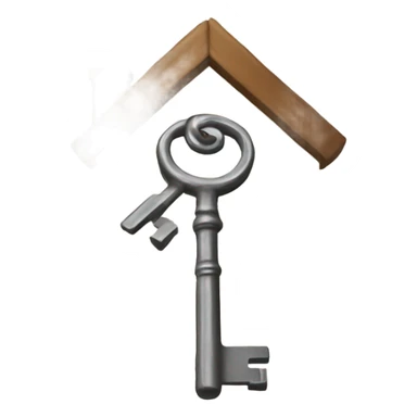 key the house sticker