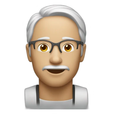 Un homme qui nage sticker