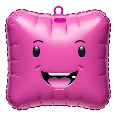jeff koons spam pink inflatable pinata sticker