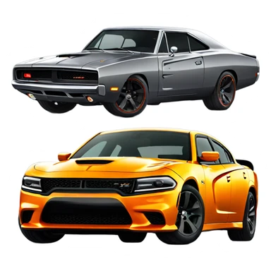 Dodge charger hellcat sticker