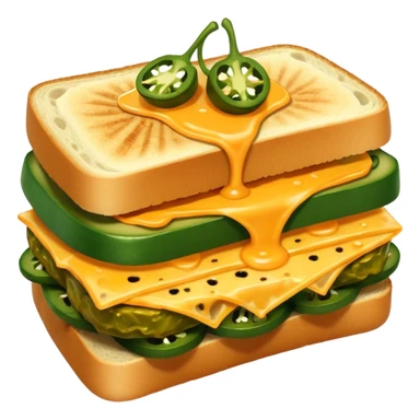 	•	Jalapeñolu sandviç sticker