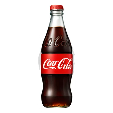 Bottle of coke  sticker