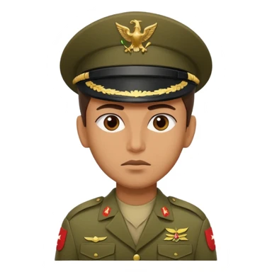 Lebanese forces cross sticker