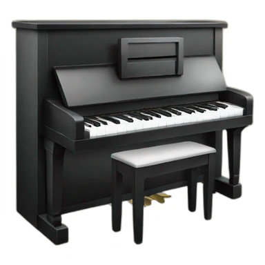 Piano électronique sticker