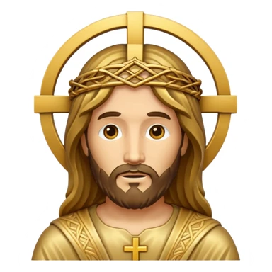 jesus logo sticker