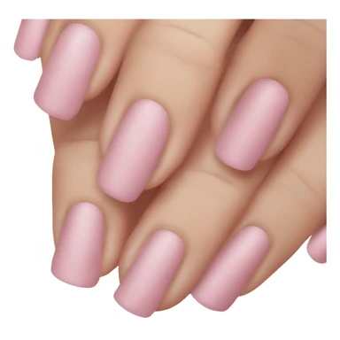Light pink nails sticker