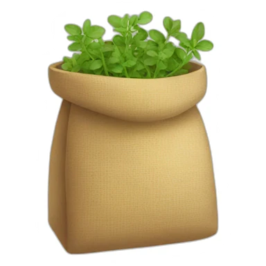 a bag of oregano  sticker