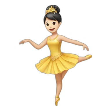 Danseuse coréenne  sticker