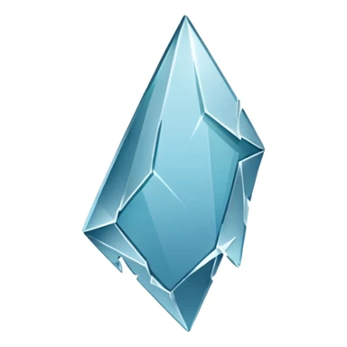 broken glass shard sticker