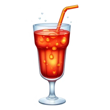 A lava drink sticker