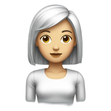 Female Artificial intelligence sticker