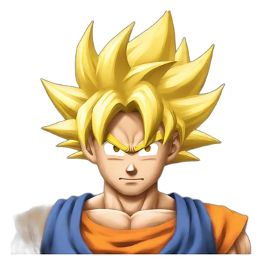 goku super sayan sticker