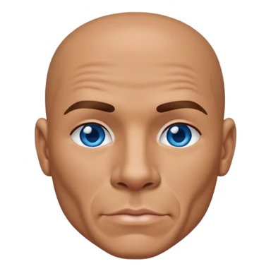 Armando "Pitbull" Pérez with blue eyes sticker