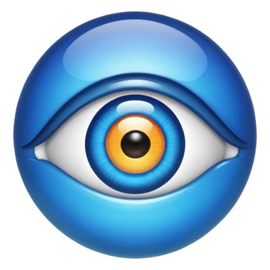 nazar eye bead. sticker