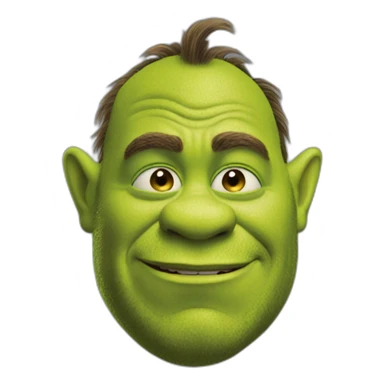 green-shrek sticker