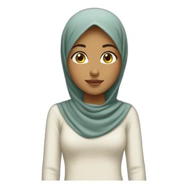 Muslim girl explains sticker