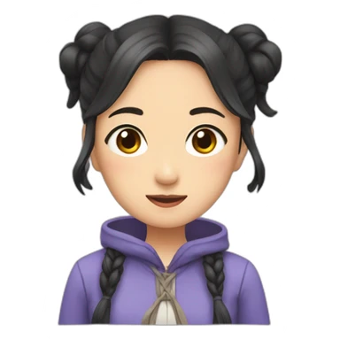 Komi san girl sticker