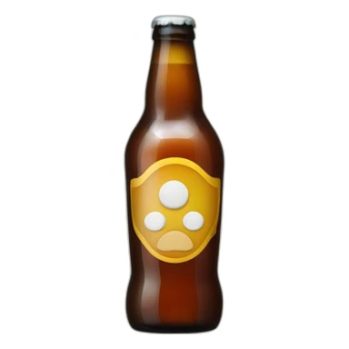 Padington drink beer sticker