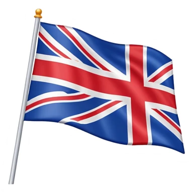 UK flag sticker