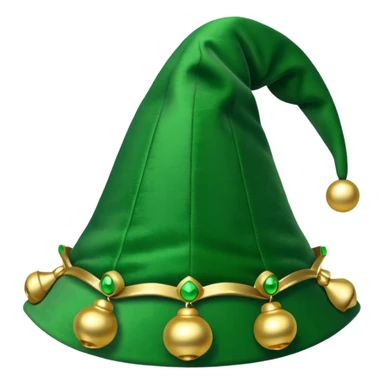 green jester hat sticker