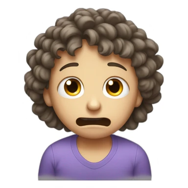 qwerty crying that his family abandoned him sticker