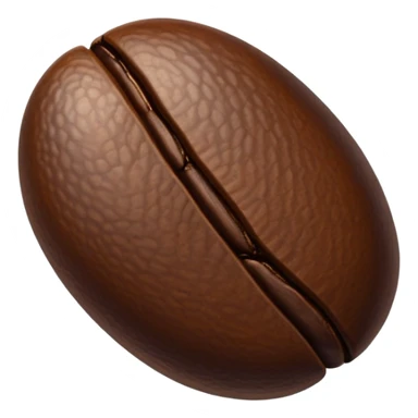 single coffee bean sticker