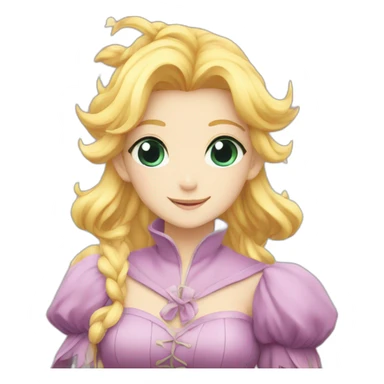 fairy tale anime sign sticker