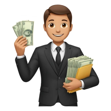 One of people’s goals is to have money sticker