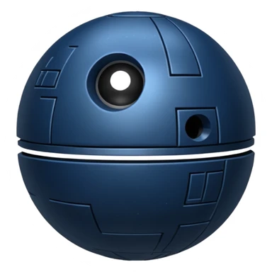 deathstar blueberry sticker