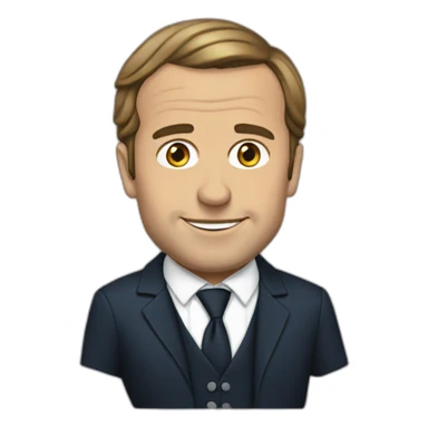 Macron prout sticker