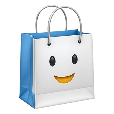 Bolsa de compras asthetic sticker