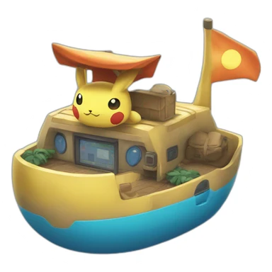 Global Trade Station Pokemon sticker
