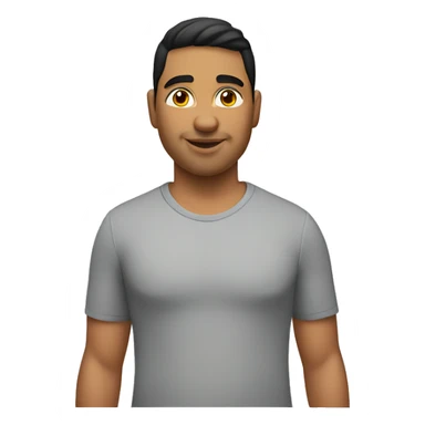 Gay chub Latino guy sticker