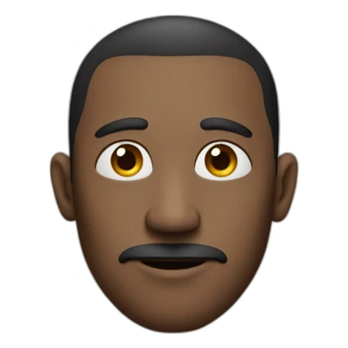 male with a gigantic nose sticker