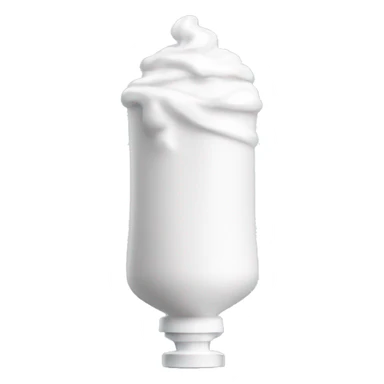 bottle of shaving cream sticker