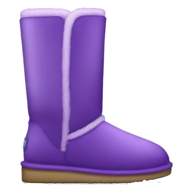 purple ugg boots sticker