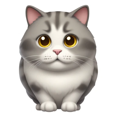 The fattest cat sticker